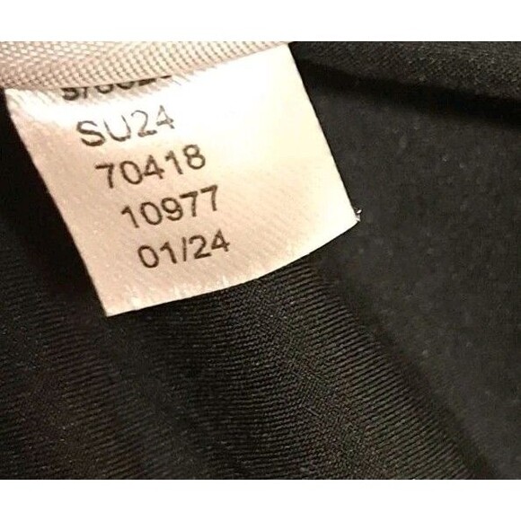 Ann Taylor Blazer Jacket Womens 4 Black Cutaway Linen Blend One Button Work 2024 - Picture 8 of 10